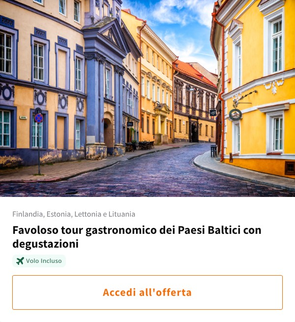 Favoloso tour gastronomico dei Paesi Baltici con degustazioni