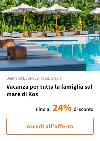 Vacanza per tutta la famiglia sul mare di Kos