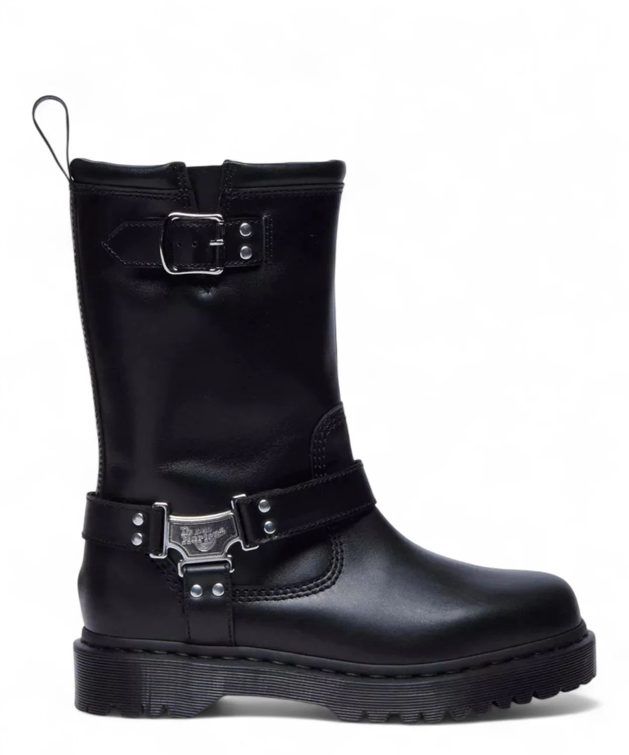 Image of Stivali Biker Anistone Hi in Pelle Wanama