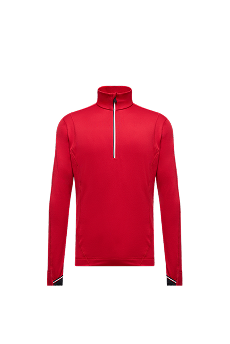 Felpa a mezza zip in Polartec®