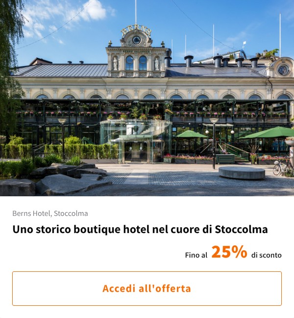 Uno storico boutique hotel nel cuore di Stoccolma