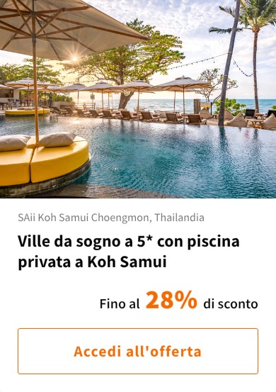 Ville da sogno a 5* con piscina privata a Koh Samui