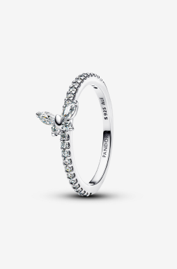 Sparkling Butterfly Ring