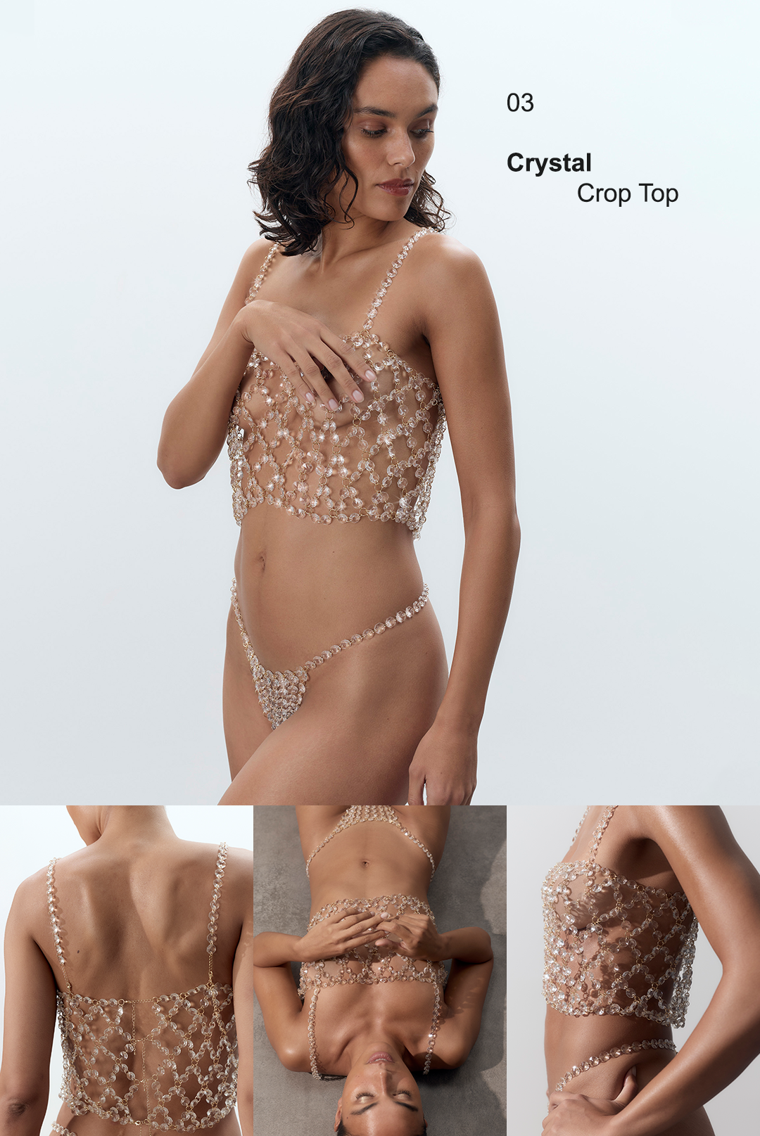 Crystal Crop Top
