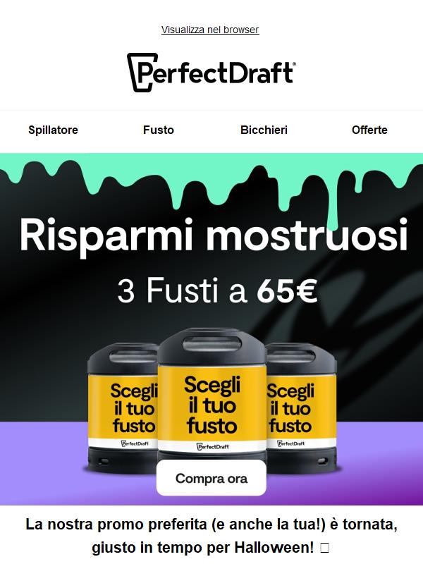 🎃 Offerta da paura!