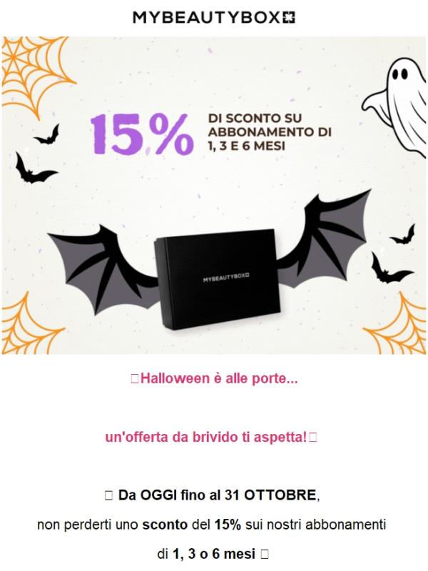 👻 Buu! Abbiamo una sorpresa solo per te