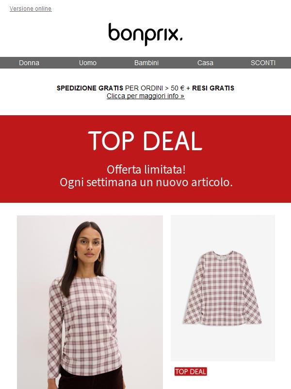 Il TOP DEAL della settimana
