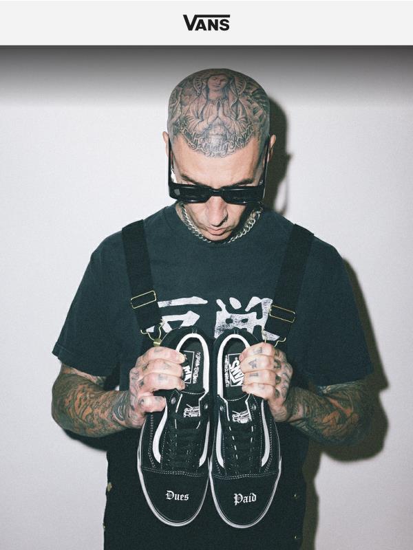 JUST DROPPED: VANS X TRAVIS BARKER