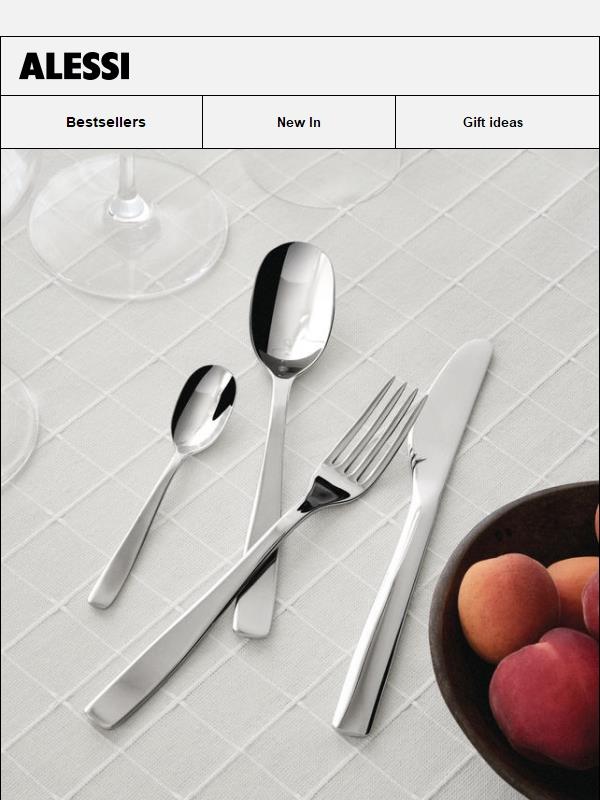 Posate d'autore: novità e prezzi speciali