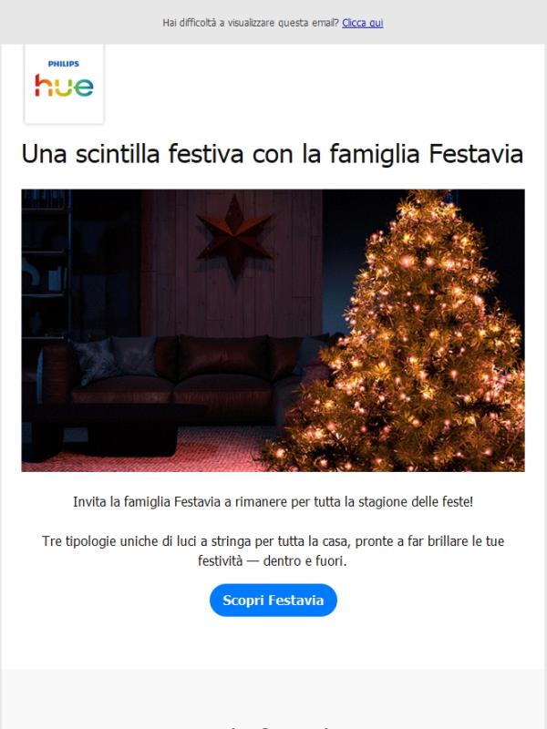 ✨ Scopri la famiglia Festavia! Le luci perfette per le feste ✨