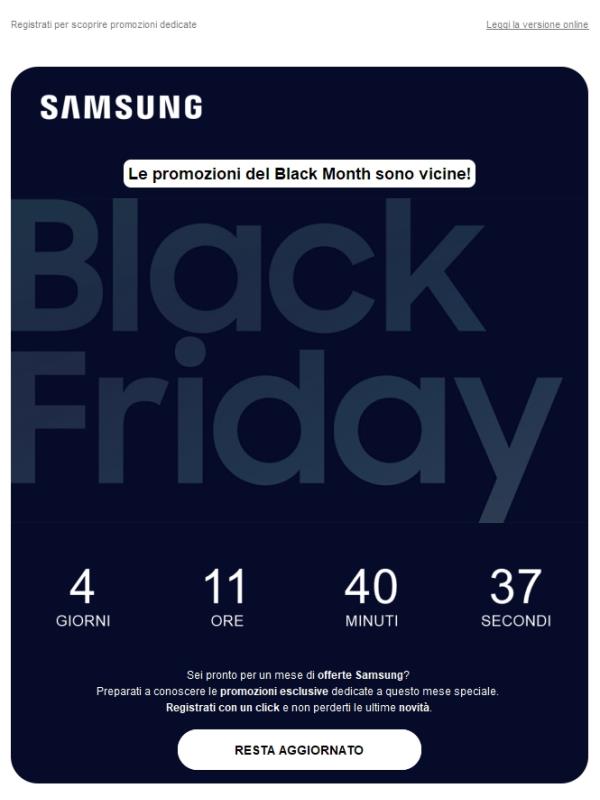 ➡️ Le offerte del Black Month sono sempre più vicine