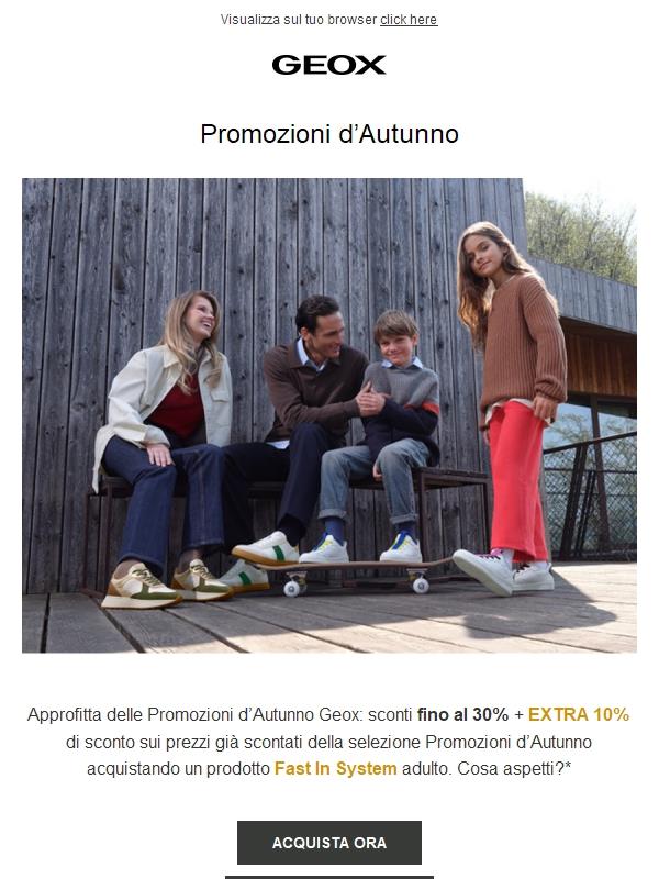 Promozioni d’Autunno: fino al 30% di sconto + EXTRA 10% sui prezzi già scontati 🍂