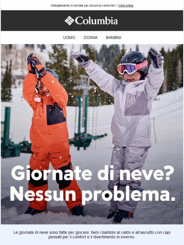 Bimbi al caldo, divertimento assicurato ❄️