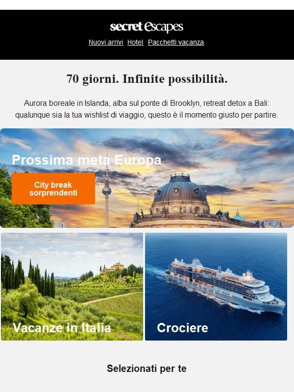 Rendi il resto del 2025 indimenticabile