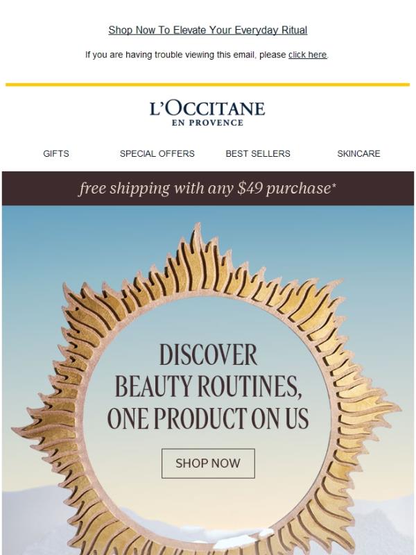 Fragrance + Body Lotion = Free Shower Gel