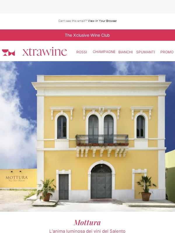 Salento eterno, l’eleganza di Mottura