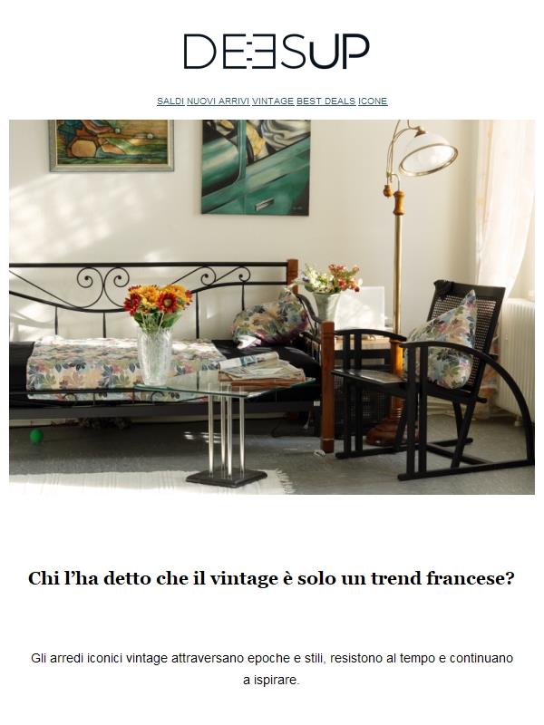 🕰️ Il design vintage che non passa mai di moda