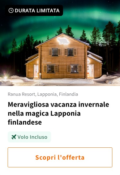 Meravigliosa vacanza invernale nella magica Lapponia finlandese