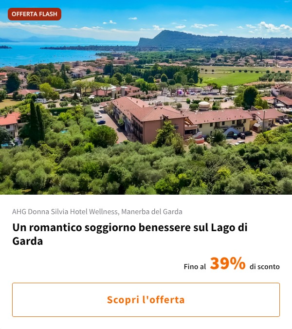 Un romantico soggiorno benessere sul Lago di Garda