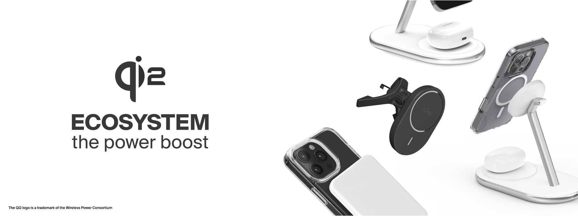 ecosistema di accessori con tecnologia qi2