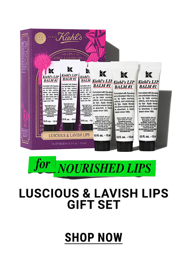 LUSCIOUS & LAVISH LIPS GIFT SET
