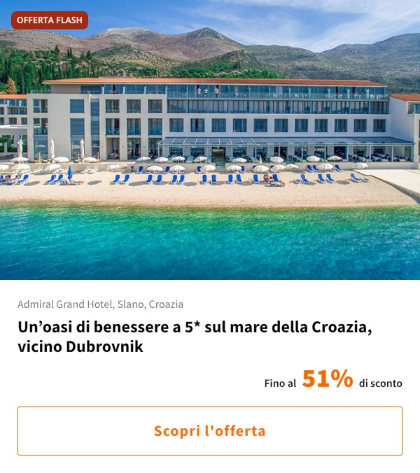 Un%27oasi di benessere a 5* sul mare della Croazia, vicino Dubrovnik