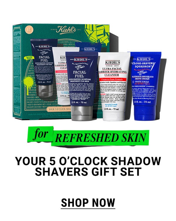 YOUR 5 O'CLOCK SHADOW SHAVERS GIFT SET