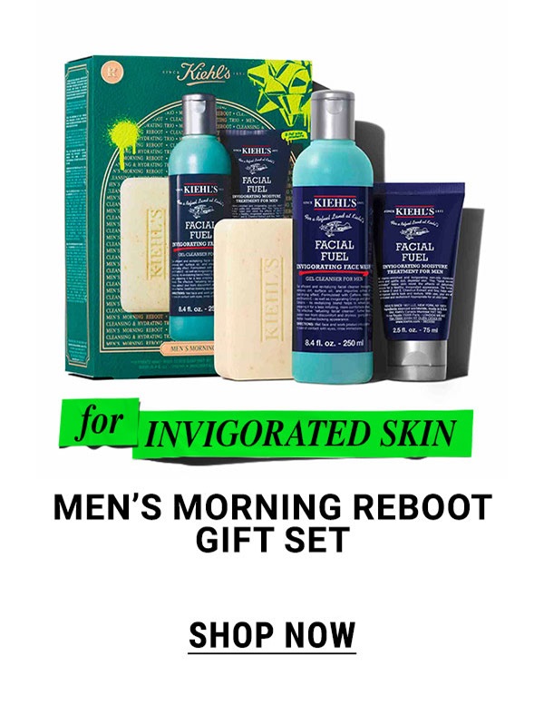 MEN'S MORNING REBOOT GIFT SET
