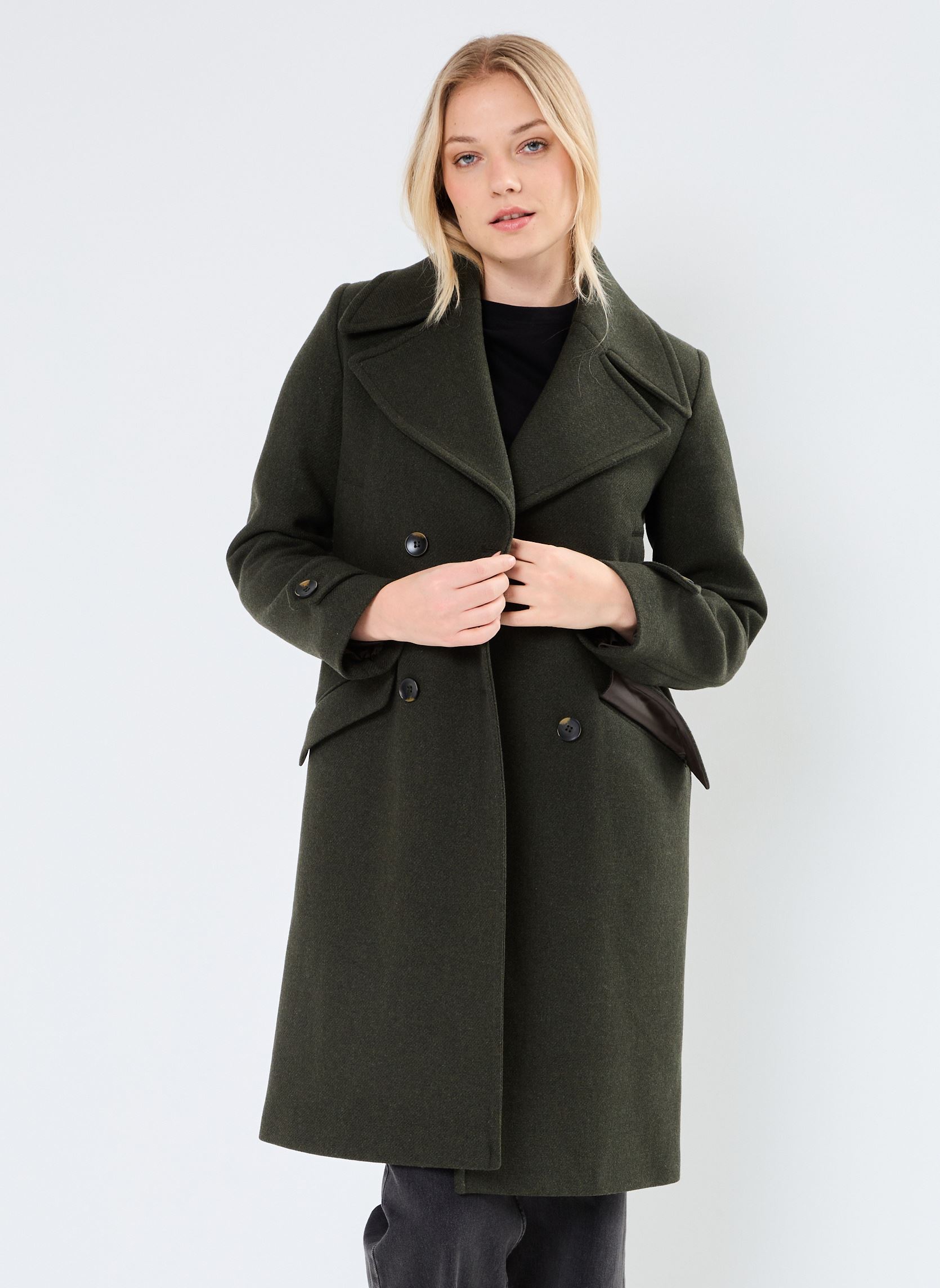 Georgia Rose Cappotti Cappotto in lana - GRIMOT donna verde