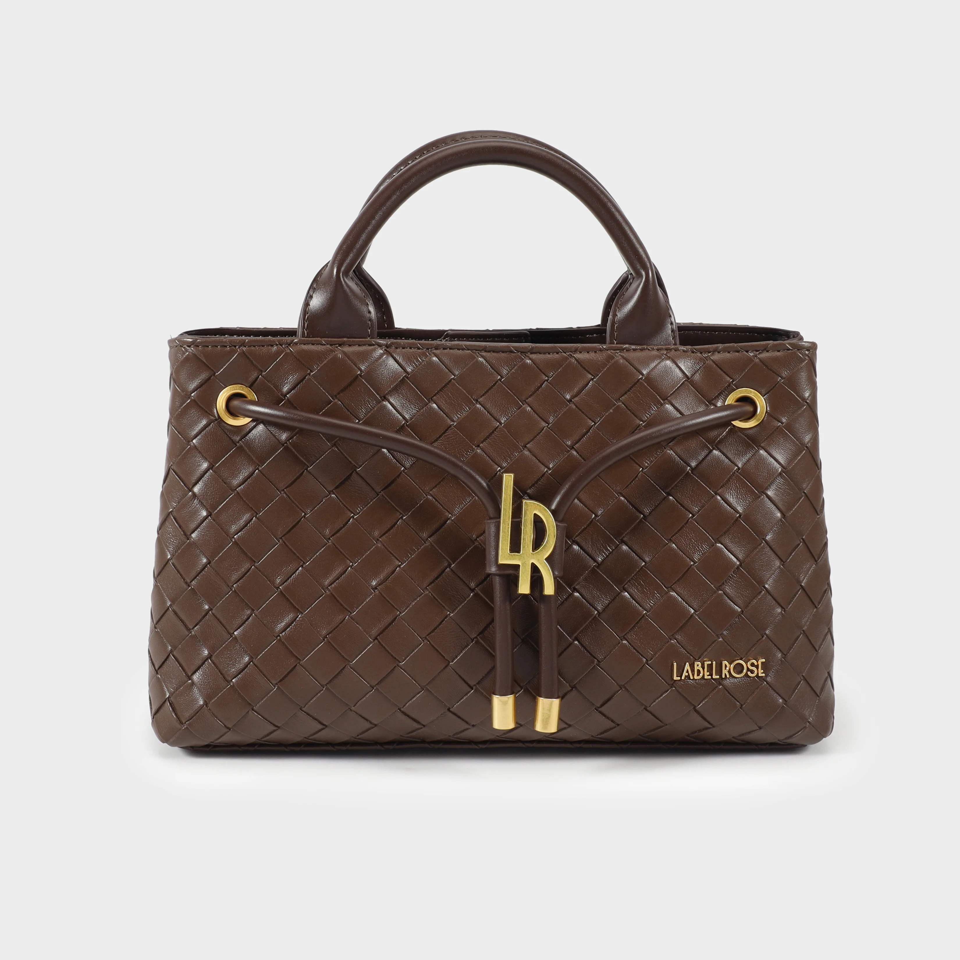 Image of Borsa a mano MEGAN PREVENDITA -CHOCOLATE