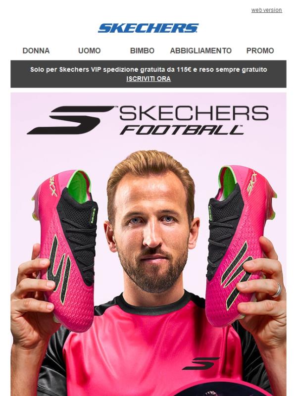 Vi presentiamo il nuovo Skechers Football Flair Pack