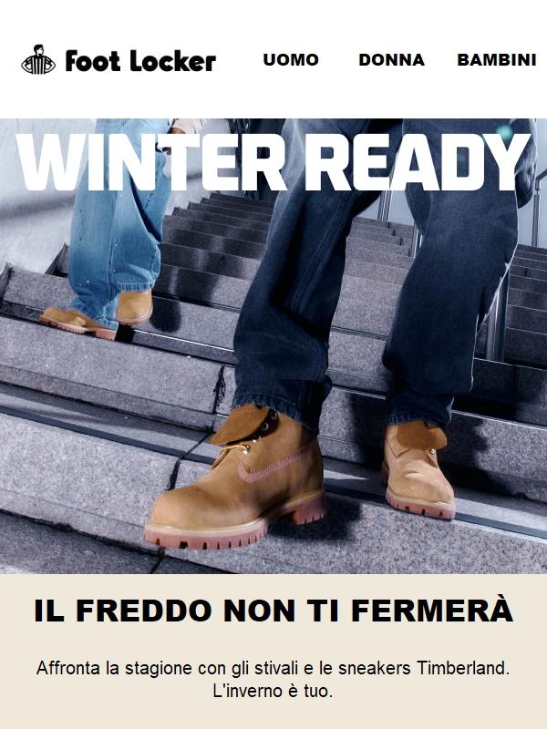 Stivali pensati per il freddo. 🥾