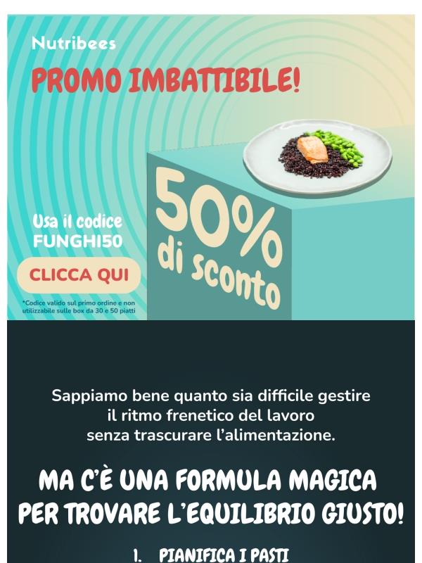 Nessuna magia, solo 50% di sconto🪄