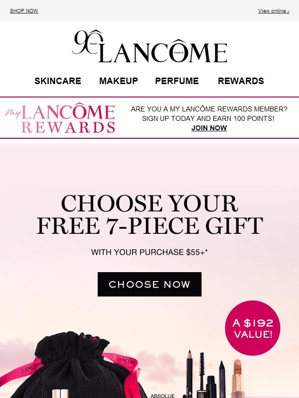 Renergie or Absolue? Choose Your FREE Gift on $55+