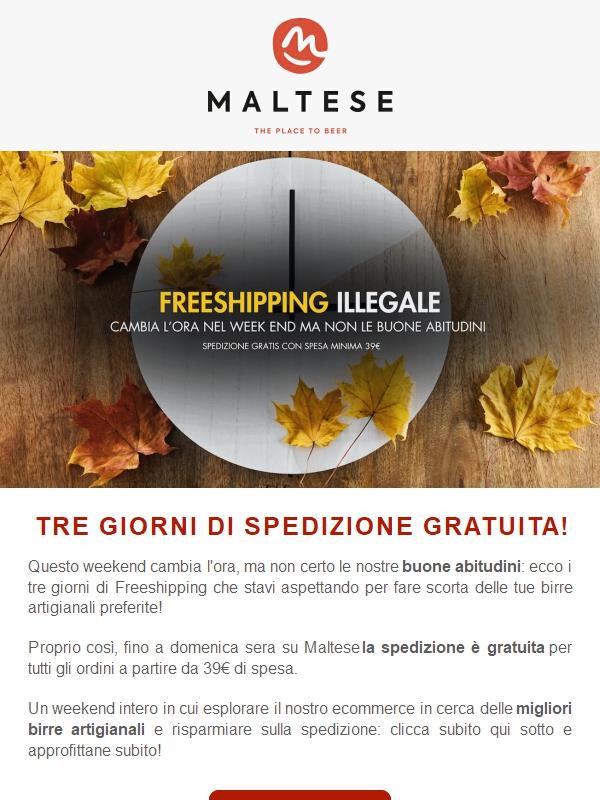 Freeshipping illegale!