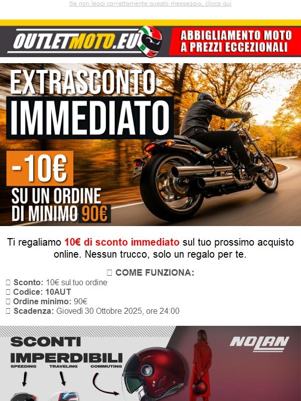 🎁 10€ SCONTO IMMEDIATO ti aspettano | Scadenza: Giovedì 30 Ottobre - Spedizione Gratis