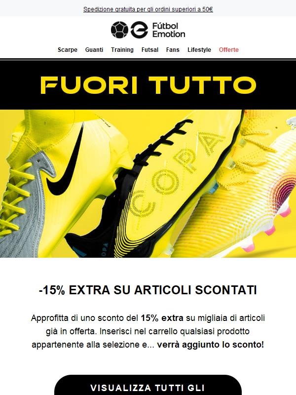 🚨-15% Extra! Fuori Tutto🚧