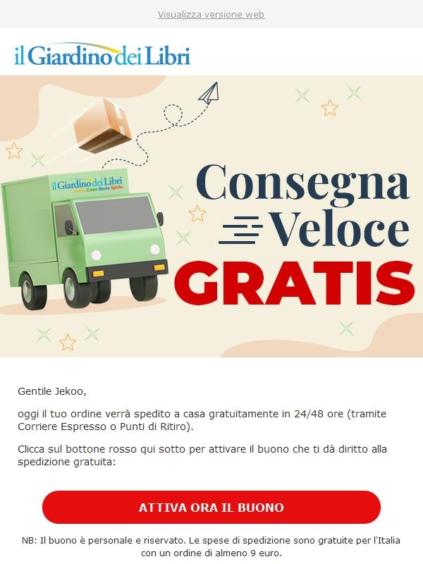 (OGGI) Spedizione GRATUITA con qualsiasi ordine 😍