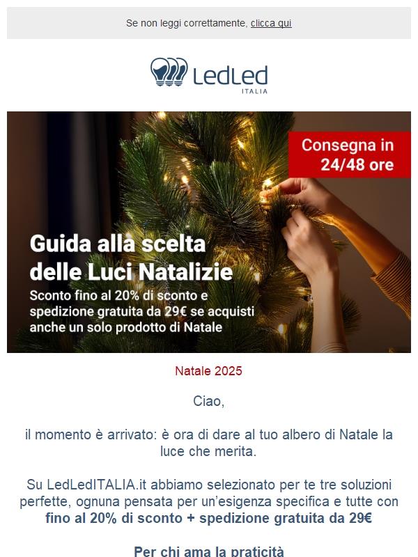 ! Albero di Natale pronto in un click 🎄
