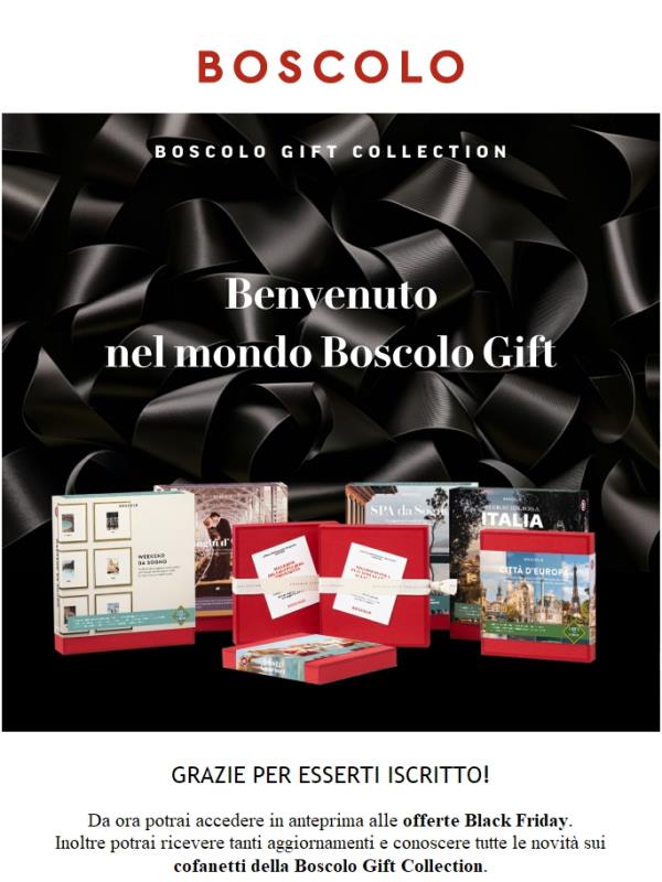 Grazie per la tua iscrizione