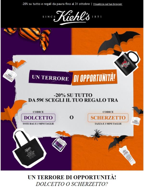 Dolcetto o Scherzetto? La tua pelle vince sempre 🎃