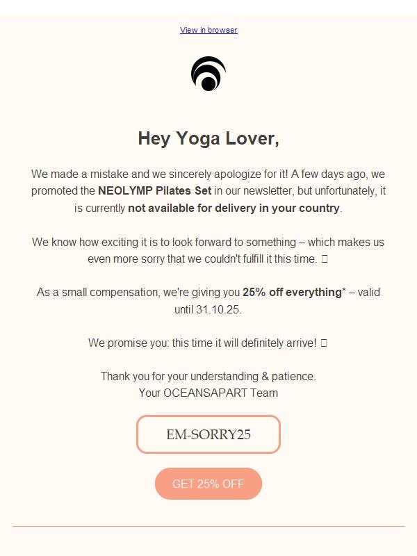 Sorry, we made a mistake! 😪
