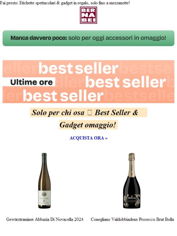 BESTSELLER & Gadget omaggio 🔔 Ultime ore!