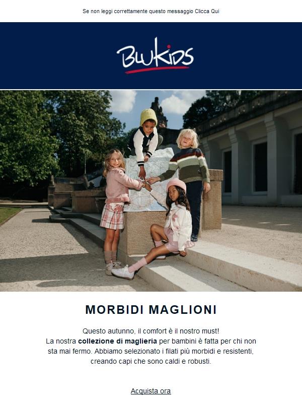 Morbidi maglioni in filati pregiati