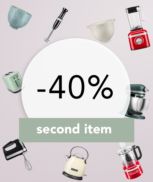 40% off second item