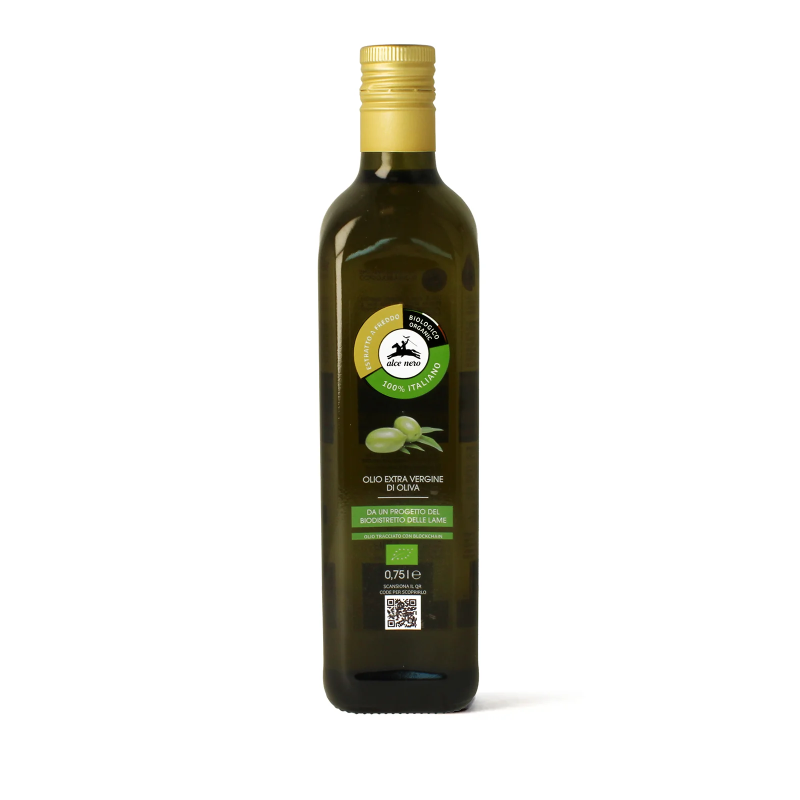 Image of Olio extra vergine di oliva biologico tracciato Block Chain biologico