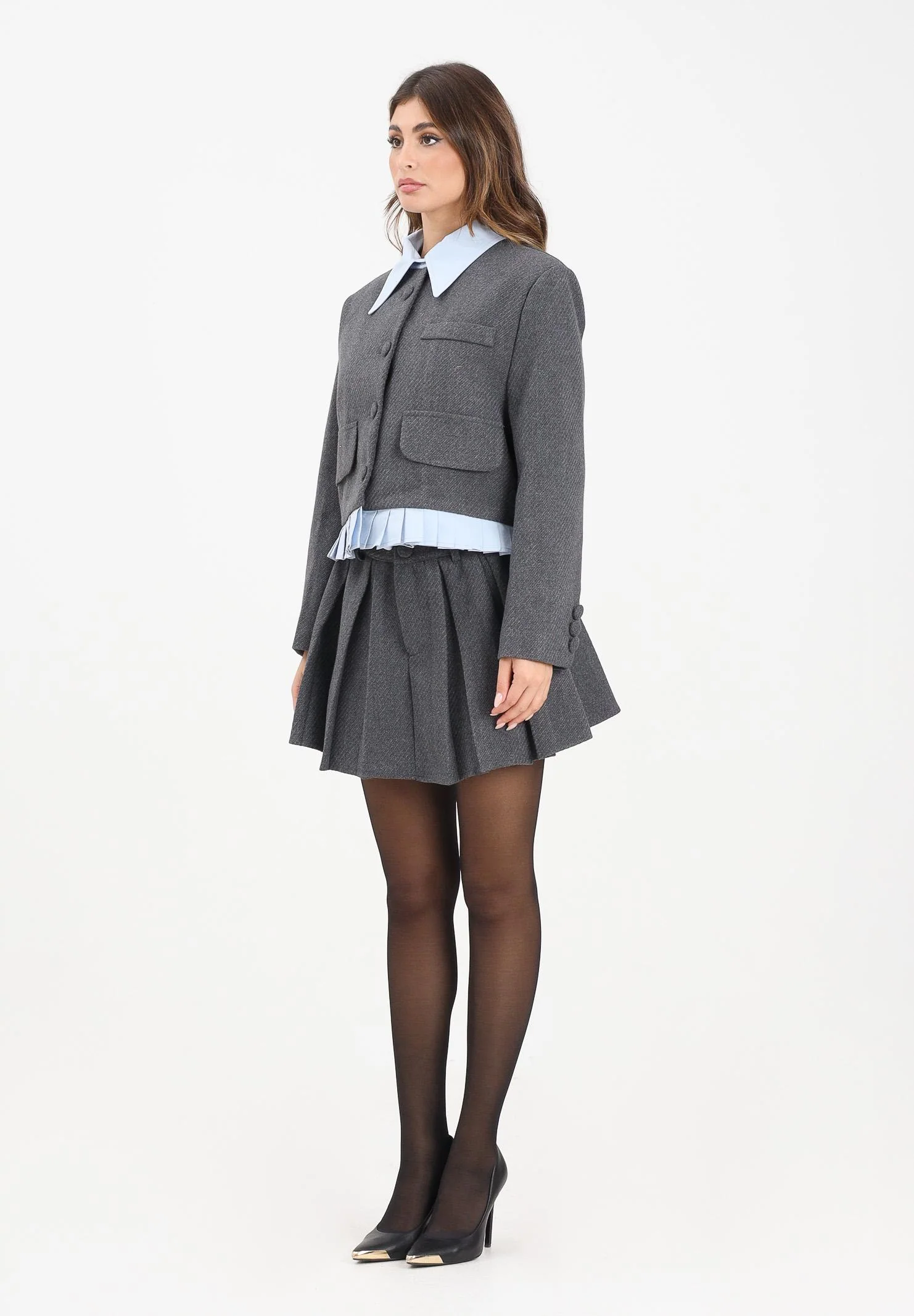 Image of TPN Coordinato Marton grigio da donna