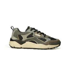 Sneakers Colmar Uomo in Pelle Nero Multicolor