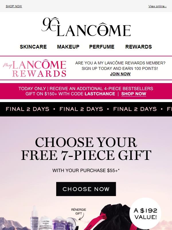 TODAY ONLY | 14 FREE Gifts on $150+