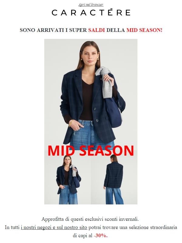 E' ARRIVATA LA MID SEASON! 🌸